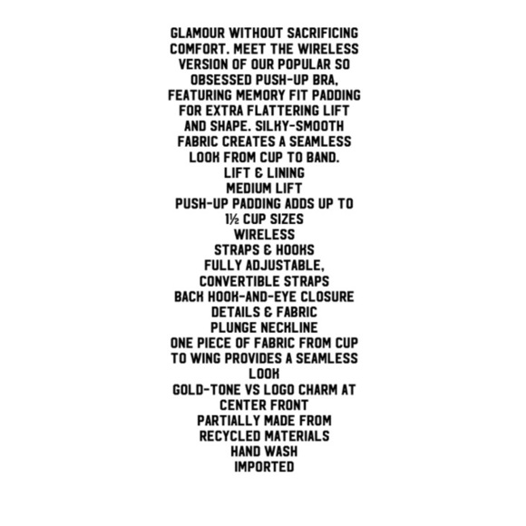 Victoria’s Secret So Obsessed Padded No Wire Floral & Butterfly Push Up Bra 34DD - Picture 13 of 14